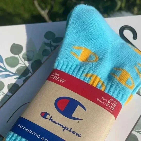 Champion LIFE Men's All Over 'C Crew Sock W/Embroidery - Picture 2 of 7